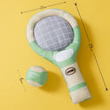 Tennis Sports Ringing Paper Sounding Racket Molar Companion Dog Toy