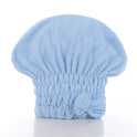 High Density Coral Fleece Bow Hair Drying Hat