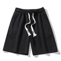 Summer New Plus Size Men's Sports Casual Jacquard Shorts