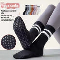 Non-slip Toe Mid-calf Length Two-bar Socks