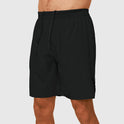 New Men's Running Shorts Back Waist Zipper Phone Pocket