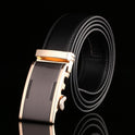 Men's Automatic Buckle Cowhide Belt