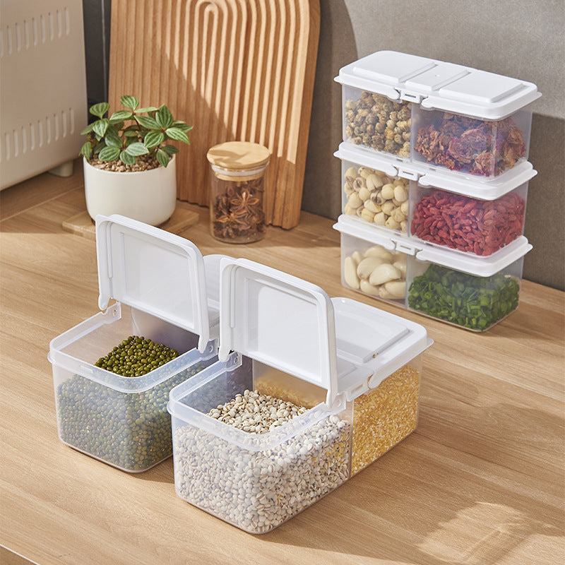 Refrigerator With Crispy Cereal And Transparent Storage Box