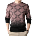 Autumn And Winter Men's Knitwear Round Neck Loose