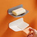 Wall-mounted V-shaped Soap Dish Without Perforation For Draining