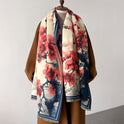 Autumn And Winter Warm Scarf All-matching Youthful-looking