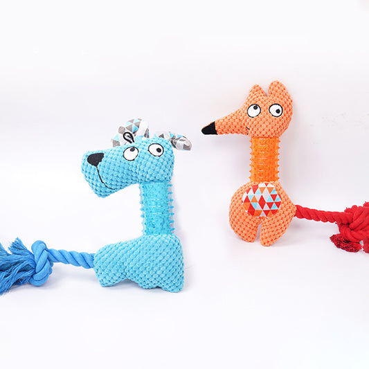 Dog Toys For Small Large Dogs Plush Dog Squeaky Toy Puppy Chew Toys Bite Resistant Pet Toy For Dogs Squeaker Toys