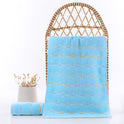 Bamboo Fiber Strawberry Towel Absorbs Water