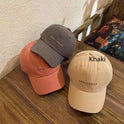 Men And Women Fashion Casual Letters Embroidered Duck Tongue Hat