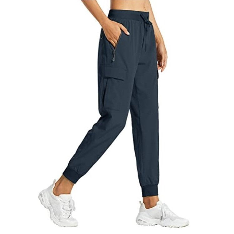 Women's Workwear Jogger Pants Nylon Quick-drying Climbing Pants Sports Fitness Outdoor Casual