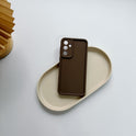 Solid Color Minimalist Silicone Soft Shell Phone Case