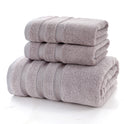 Fiber And Ink Bamboo Bath Towel For Adult Household Water Absorption