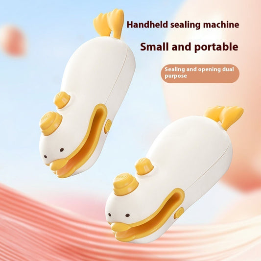 Small Yellow Duck Rechargeable Sealing Machine