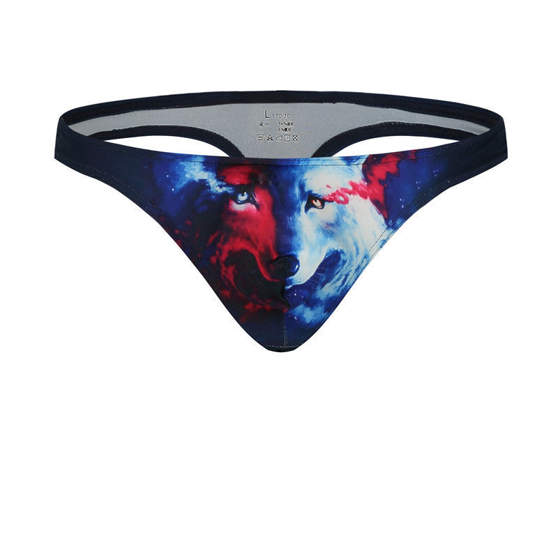 Men's Digital Printing Polyester Underwear