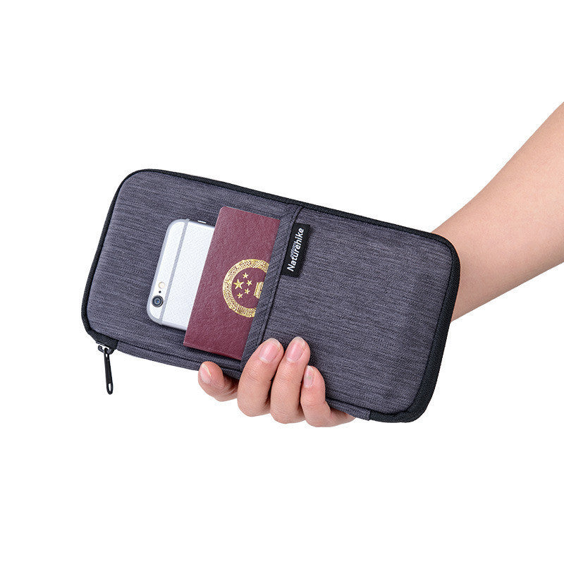 Travel Multi-function Document Bag Cash And Passport Storage