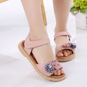 Fashion Children's Shoes Korean Princess Open-toe Middle-aged Children's Little Girls Beach Shoes