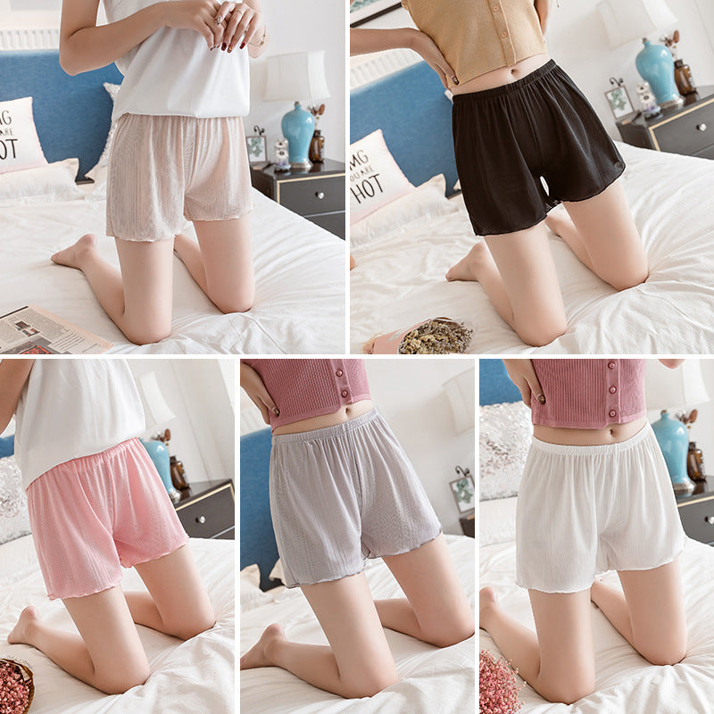 Loose Breathable Women Outer And Inner Wear Short Pants