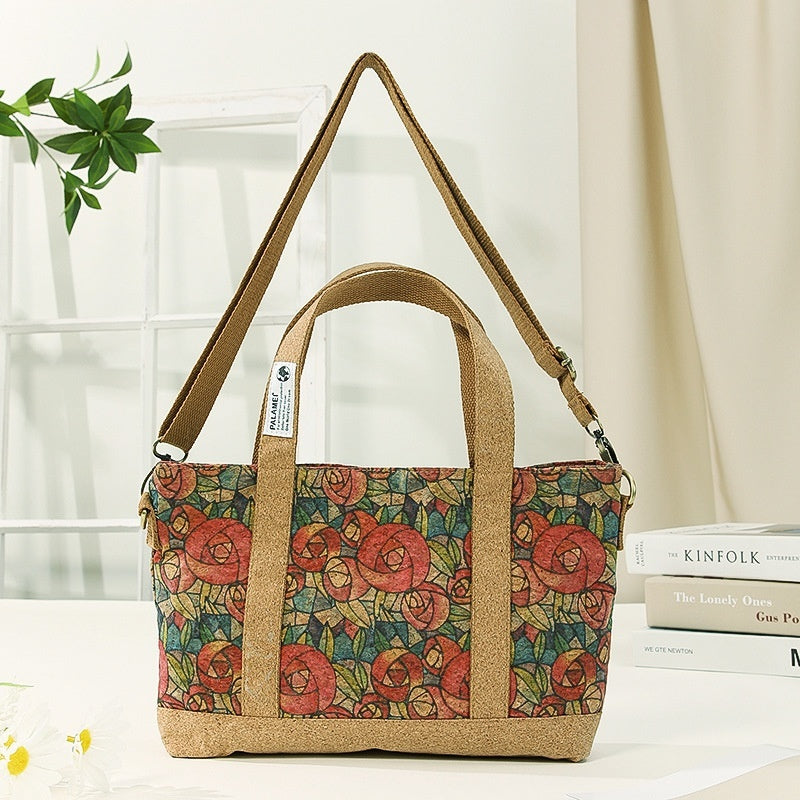 Eco-friendly Cork Crossbody Bag Portable Tote