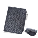 Men's Small Card Bag Euro American Plaid Fashion Clip