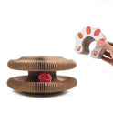 Cat Accordion Cat Toy Kitty Kurlz Cat Toy Ball Scratch Pad Magic Organ Cat Scratching Board Cat Scratcher