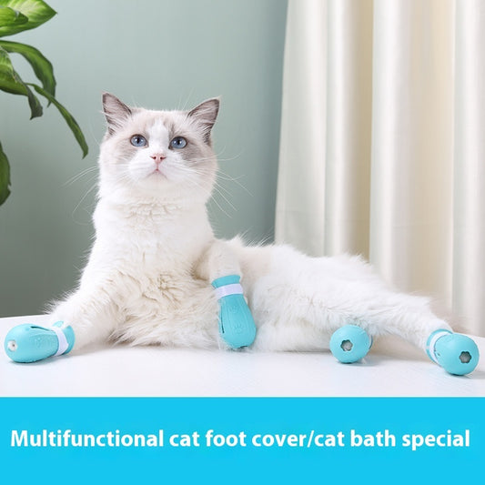 Pet Supplies Cat Foot Cover Bath Anti-scratch Anti-scratch