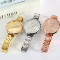 Round Dial Women's Quartz Watch