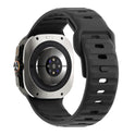 حزام سيليكون قابل للتطبيق على ساعة Ultra Wave Reverse Buckle مقاس 47 مم