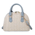 Woven Portable Shell Casual Shoulder Messenger Bag