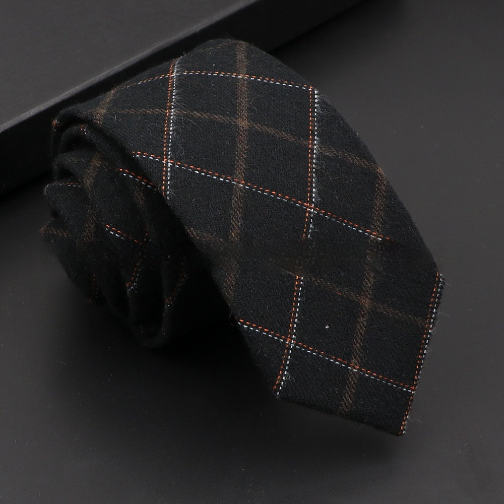 Artificial Woolen Necktie Korean Casual Accessories