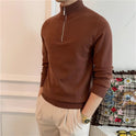 Men's Solid Color Fashion Knitwear Sweater