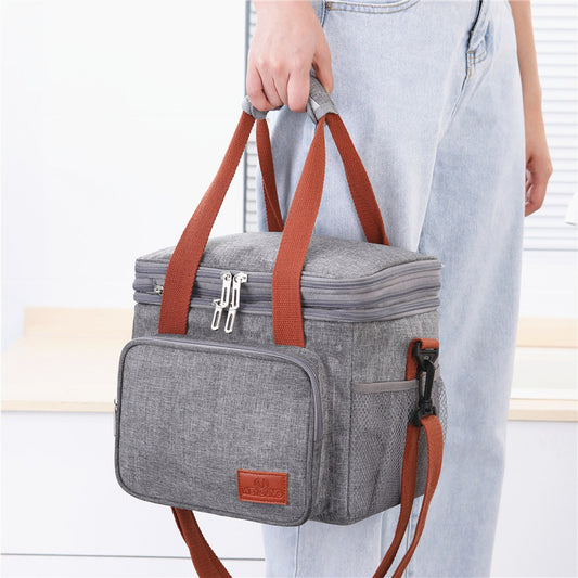 Outdoor Picnic Double Insulated Bento Bag