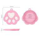 Silicone Dog's Paw Modeling Pet Can Lid