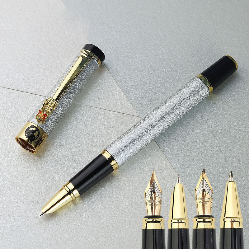 Fine Art Tip Metal Tap Fountain Pen