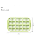 قالب ثلج شبكي من النوع المضغوط 48 شبكة من السيليكون المخصص للاستخدام المنزلي