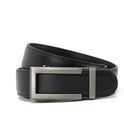 Men's Two-layer Leather Automatic Buckle Cowhide Real Business Casual Belt