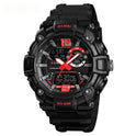 Black Gold Multi-functional Waterproof Men's Electronic Watch