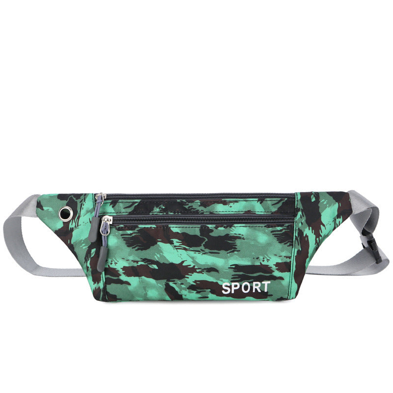 Fashionable Camouflage Print Waterproof Sports Fanny Pack