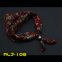 Floral British Retro Fashion Suit Scarf