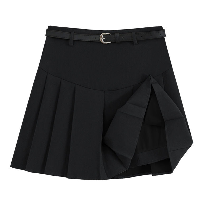 Women's Anti-exposure High Waist Slimming A- Line Skirt