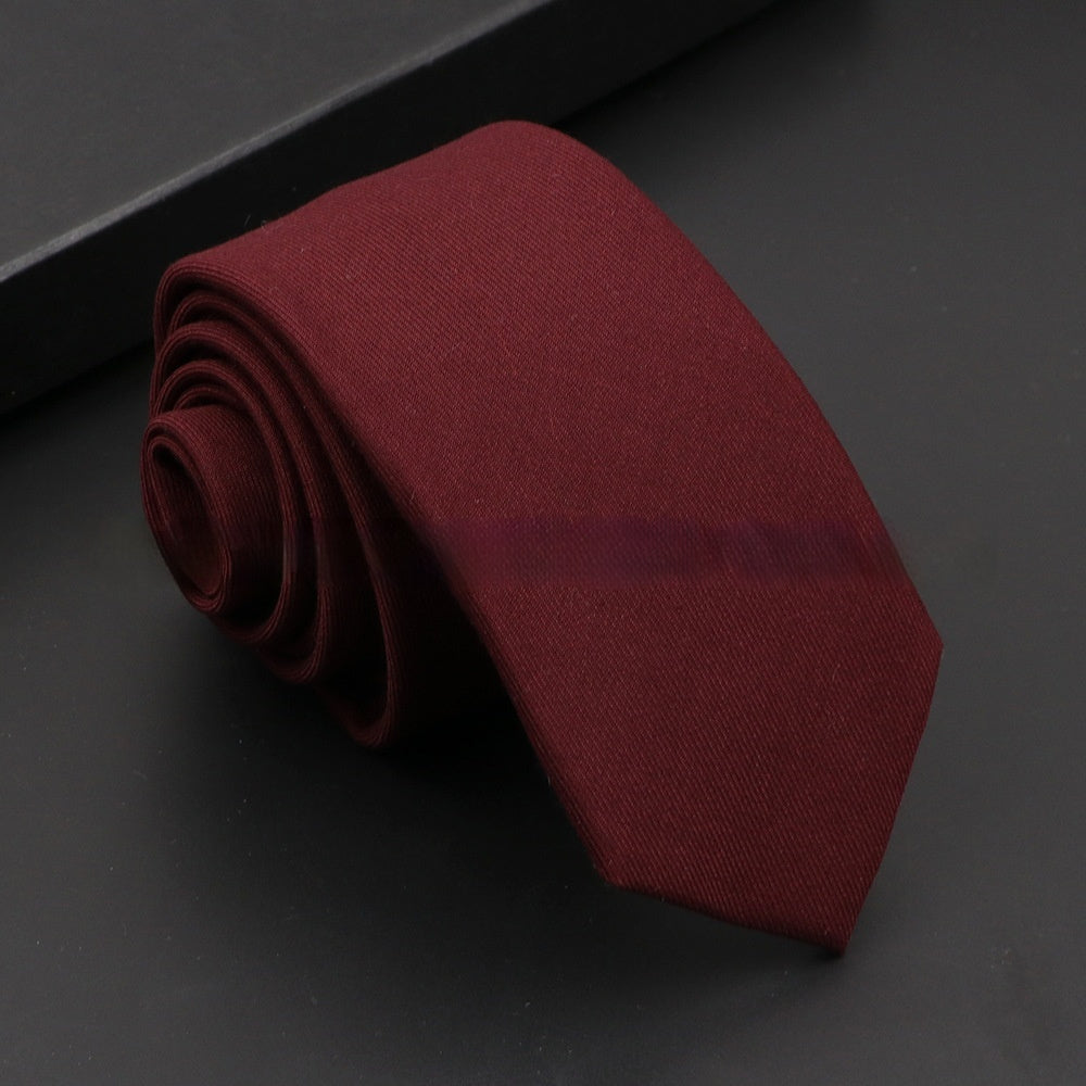 Artificial Woolen Necktie Korean Casual Accessories