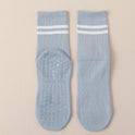 Non-slip Toe Mid-calf Length Two-bar Socks