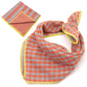 Plaid Double Sided Cotton Pet Scarf