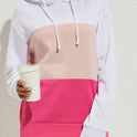 Multi Color Hooded Sweater Long Sleeve