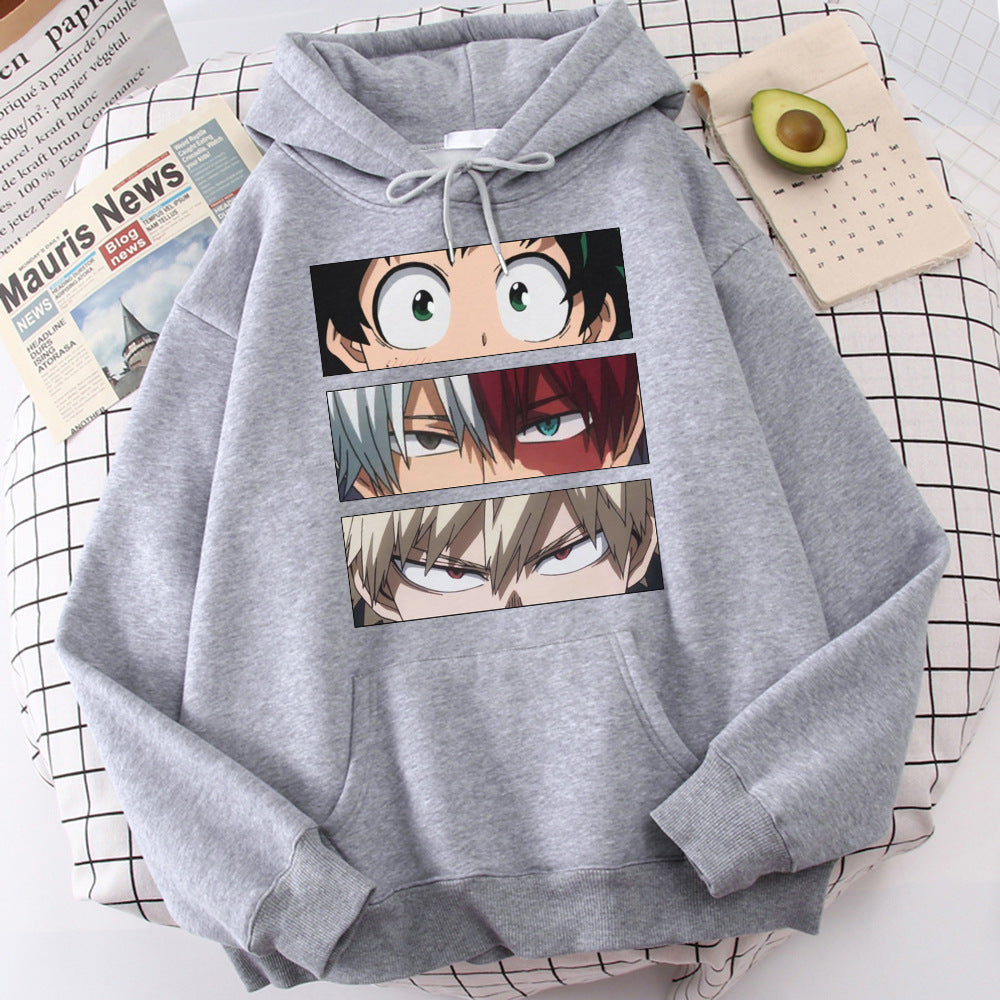 Hoodie Sweater Unisex Wear Autumn Winter Couple Top Loose