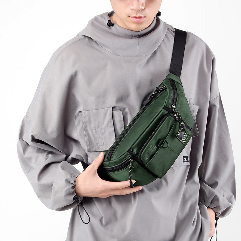 Chest Bag Men's Multi-functional Large Capacity Sports And Leisure