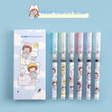 Boxed Cute Cartoon Straight-liquid Quick-drying Gel Pen