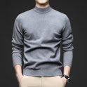 Half Turtleneck Slim Fit Sweater Base Sweater