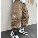 Men's Loose Straight-leg Ankle-banded Pants