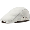 Men's Breathable Retro Casual Cotton And Linen Beret