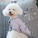 Pet Clothes Autumn And Winter Quilted Coat Warm